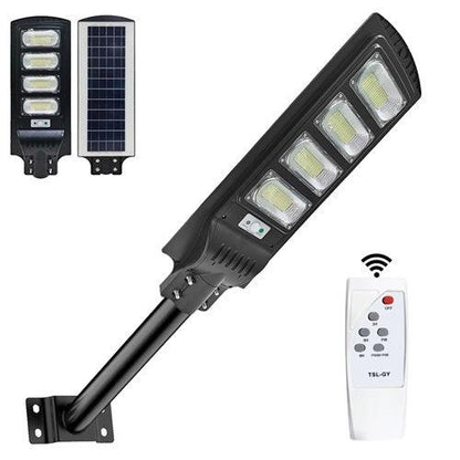 120 Watt Solar Street Light for Outdoor With Pole (White Light)