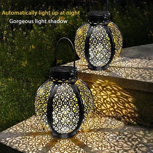 Solar Metal Hanging Lights | Home Decoration Hanging Lights