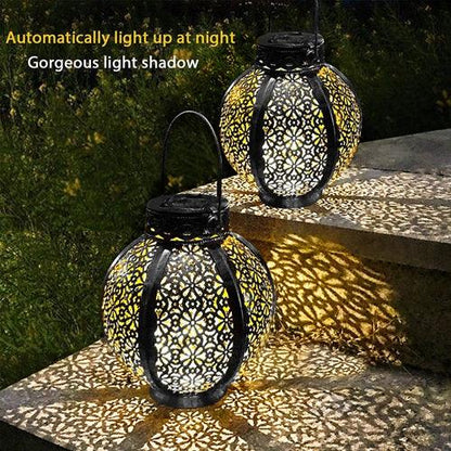 Solar Metal Hanging Lights | Home Decoration Hanging Lights