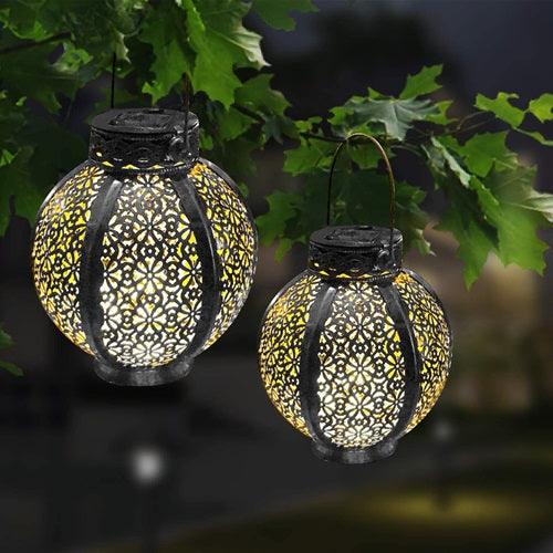 Solar Metal Hanging Lights | Home Decoration Hanging Lights