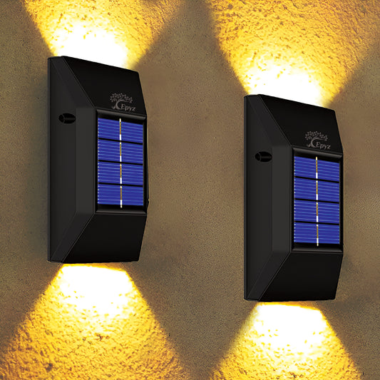 Solar 6 LED Wall Light