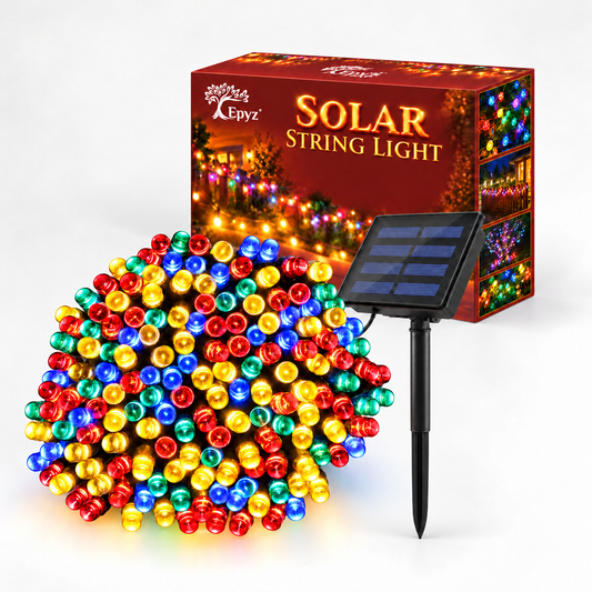 Solar Room Decor Lights 100 Led Multicolor