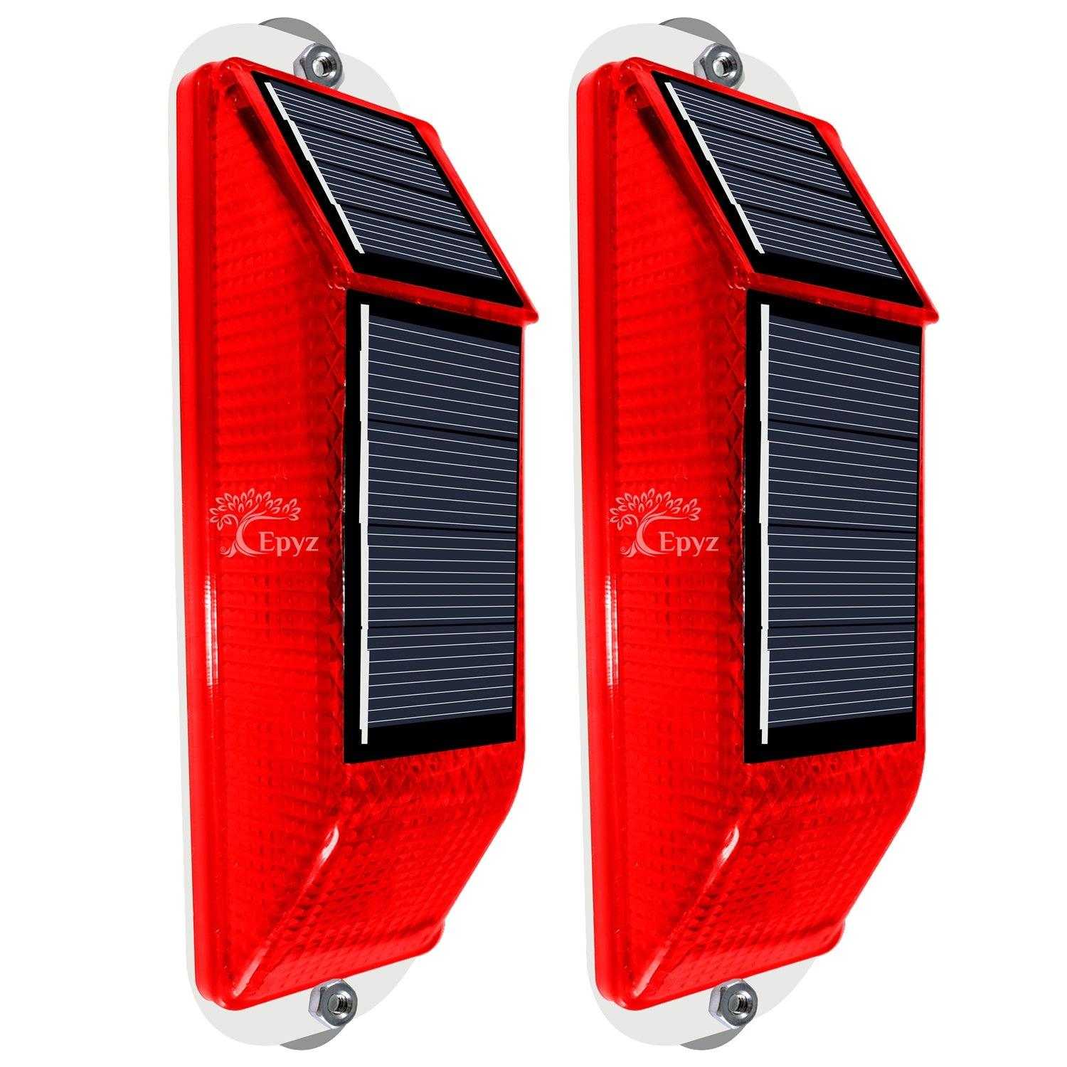 Solar Strobe Warning Magnetic Light | Solar Strobe Red Light – Solar ...