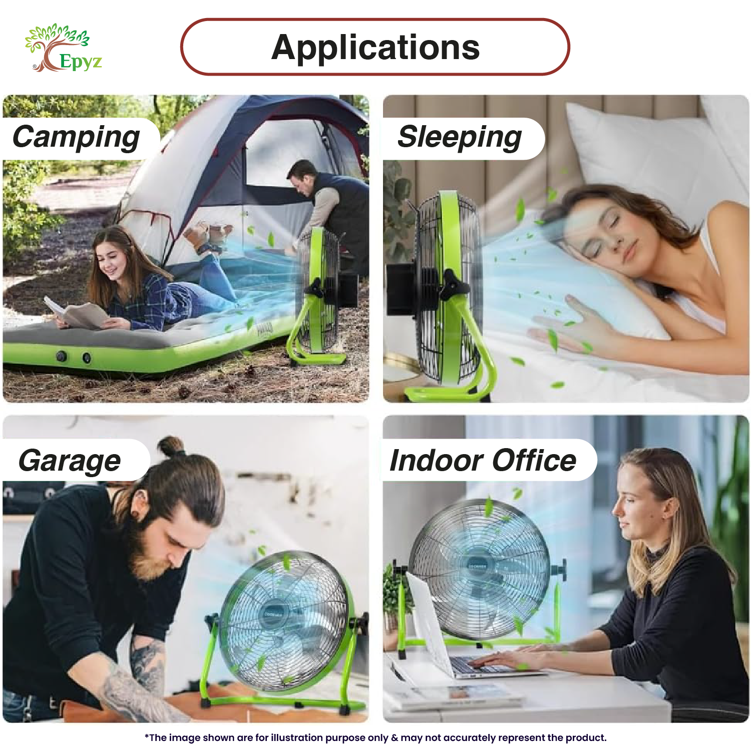 SOLAR POWERED PORTABLE  & RECHARGEABLE FAN - 14 INCH ALUMINIUM BODY (TABLE FAN )