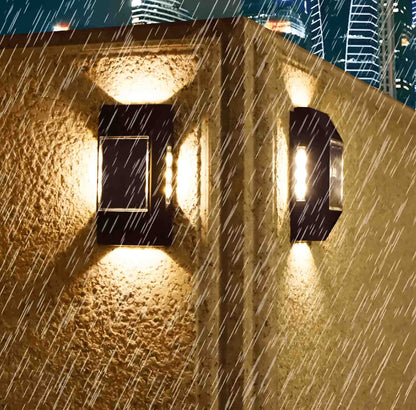 Solar 12 LED Wall Light