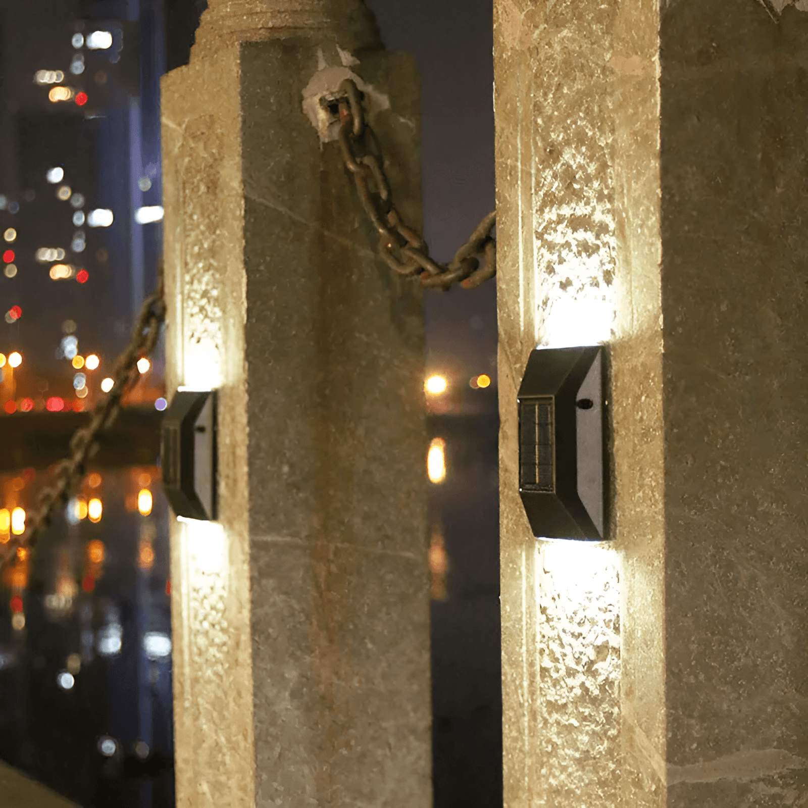 Solar 6 LED Wall Light