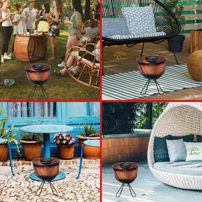 Solar Led Home Decor Lights Metal - Epyz