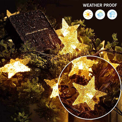 Solar Star Decoration Warm Light - Epyz ( Buy 1 Get 1 Free ! )