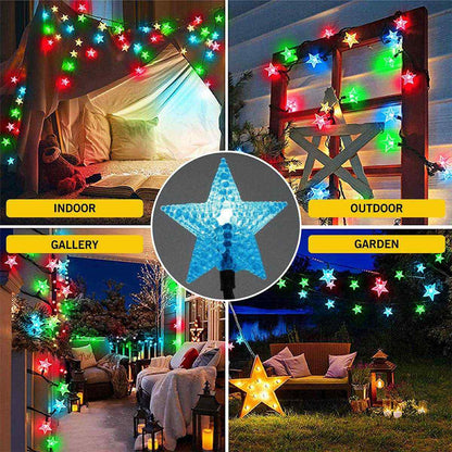 Solar Star String Lights For Outdoor( Buy 1 Get 1 Free ! )