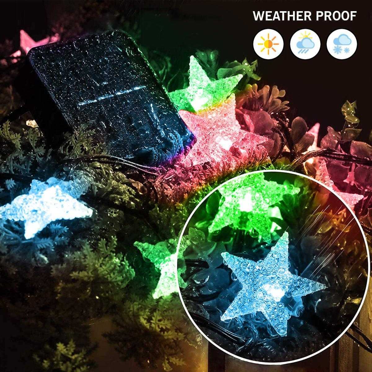 Solar Star String Lights For Outdoor( Buy 1 Get 1 Free ! )