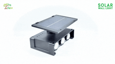 Led Wall Lights | Solar Multicolor Wall Lights