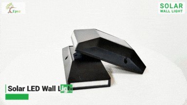 Solar 6 LED Wall Light