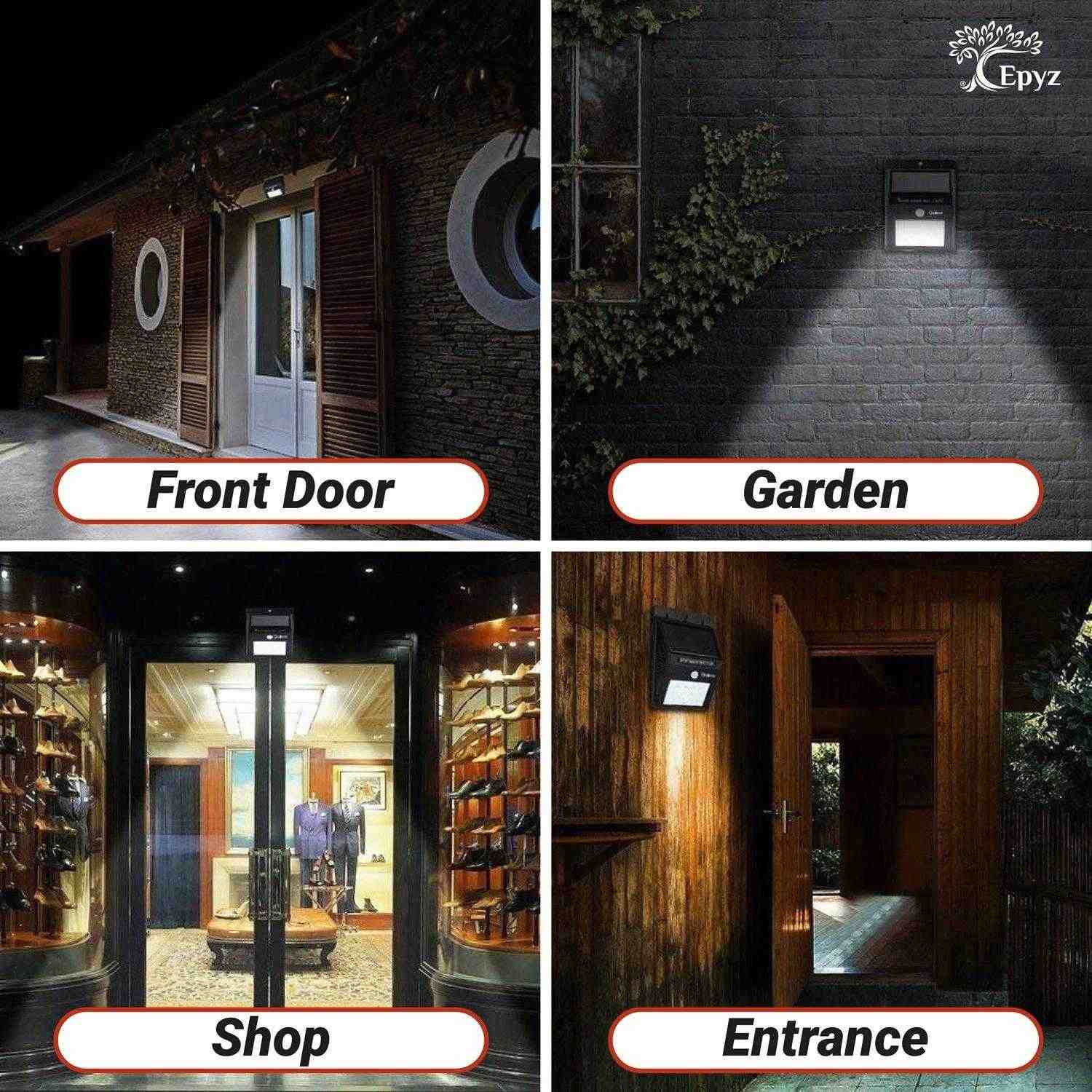 Solar 20 LED Motion Sensor Light (Buy 1 Get 1 Free !)