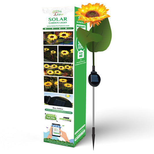 Sunflowers Solar Lights