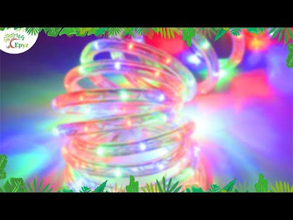 Solar Led Rope Lights Multicolour (50 Led) - ( Buy 1 Get 1 Free ! )