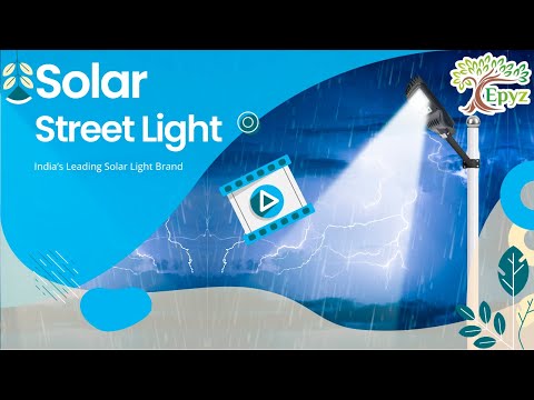 30 Watt Solar Street White Light (Without Pole)
