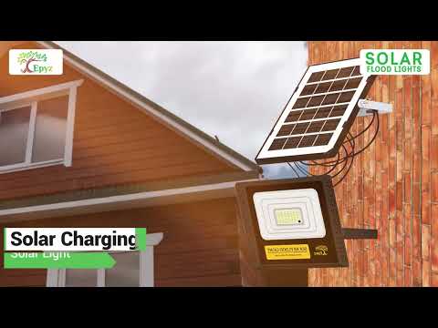 50 Watt Solar Flood Light (Warm Light)