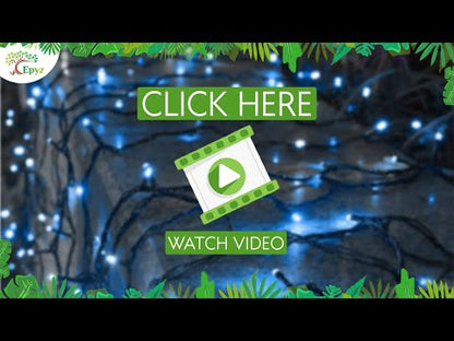 100 LED Solar Blue String Light( Buy 1 Get 1 Free ! )