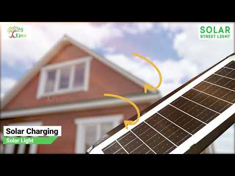 50 Watt Solar Street Warm Light (With Pole)