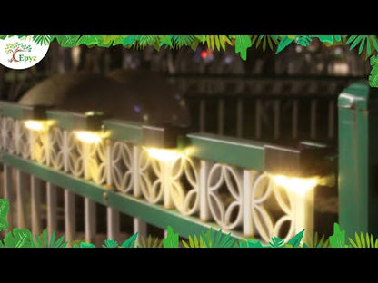 Step Light Warm Light Black Color (Pack of 4)