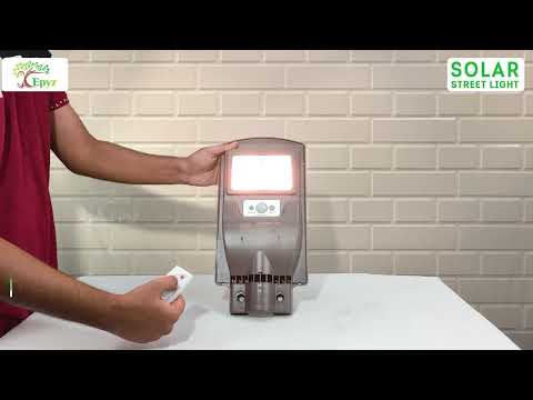 30 Watt Solar Street Warm Lights (With Pole)