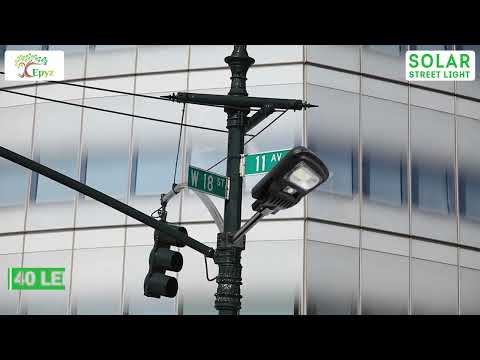 50 Watt Solar Street White Light With Motion Sensor (Without Pole)