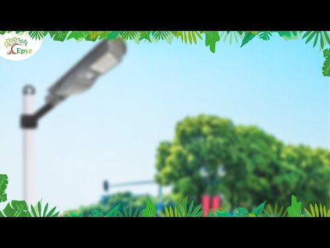 30 Watt Grey Solar Street White Lights (With Pole)