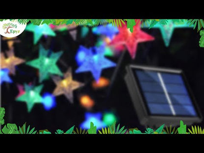 Solar Star String Lights For Outdoor( Buy 1 Get 1 Free ! )