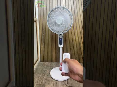 SOLAR POWERED AIR CIRCULATOR FAN WITH 360° ADJUSTABLE TABLE & PEDESTAL FAN