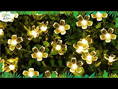 Solar Sakura String 30 LED Light ( Buy 1 Get 1 Free ! )