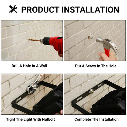 Buy Online 300 Watt Solar Led Flood Light For Outdoor
