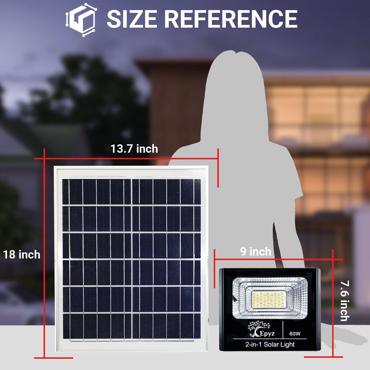 Buy Online 60 Watt Solar Flood Light 