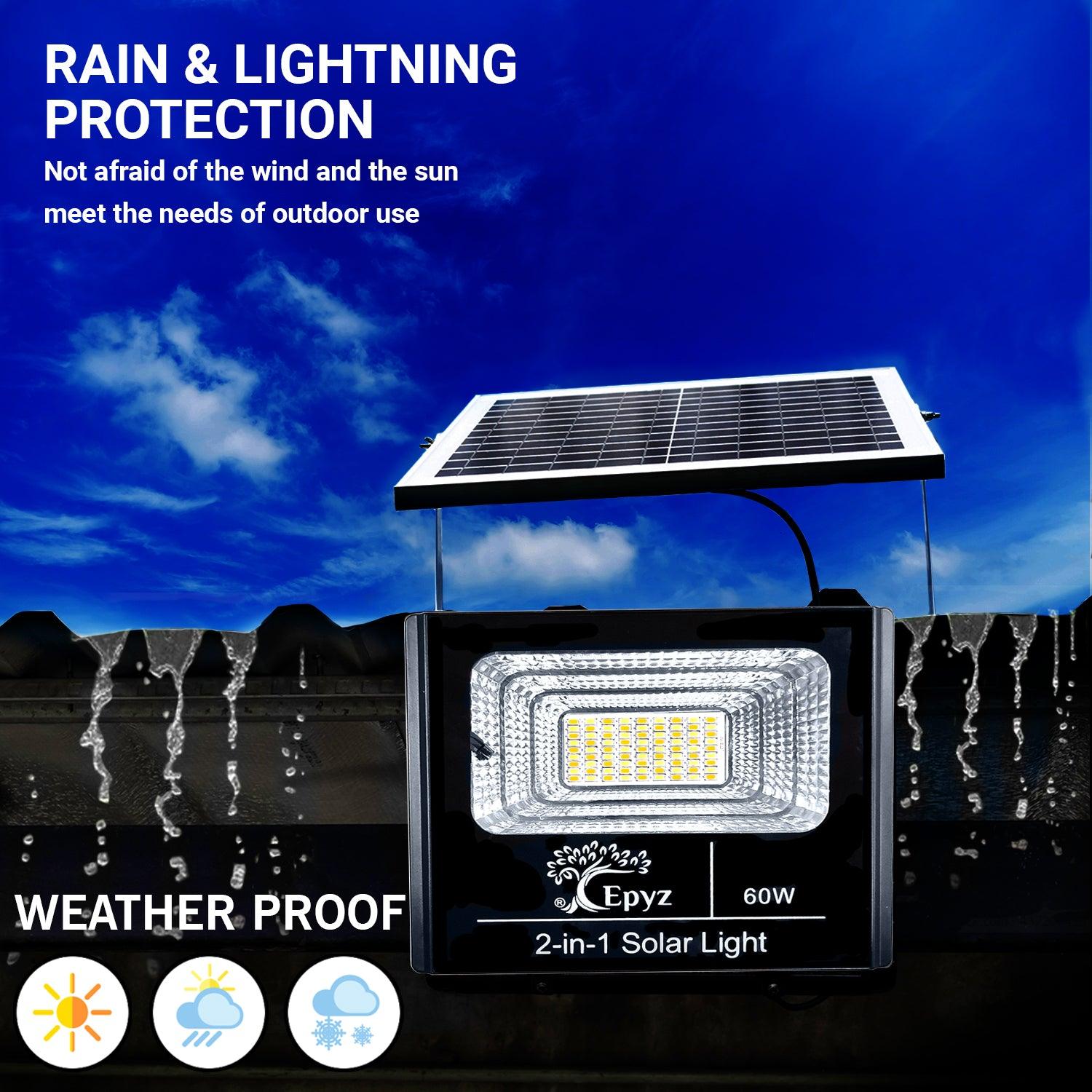 Buy Online 60 Watt Solar Flood Light 