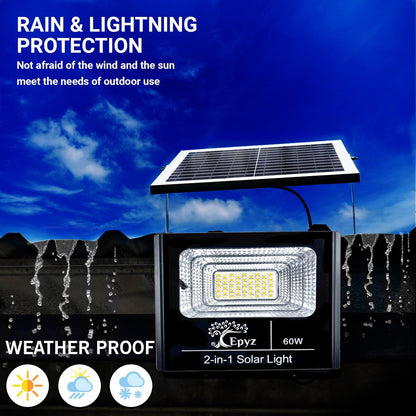 Buy Online 60 Watt Solar Flood Light 