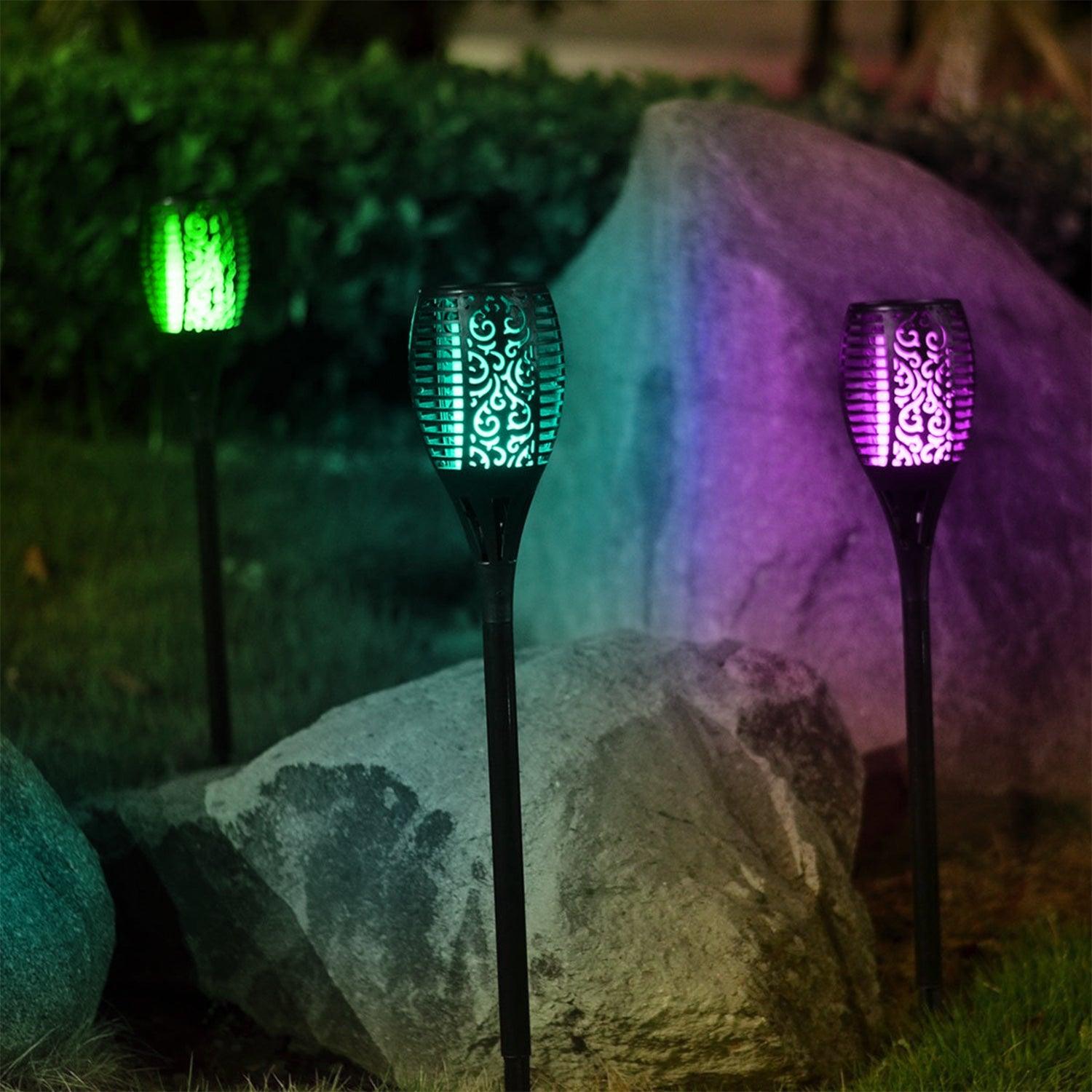 66 LED RGB Solar Mashaal Light – Solar For Nature