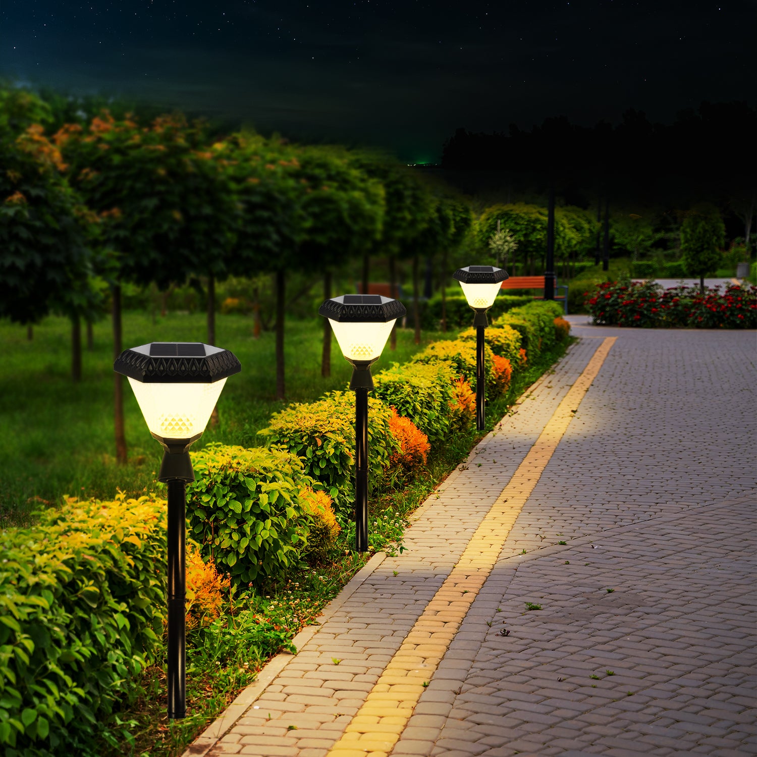 Solar Light Pillars: Grand Illumination for Outdoor Spaces - Featured Image