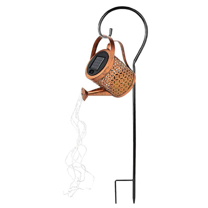 Solar Watering Can Metal Light | Solar Metal Light