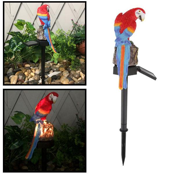 Solar parrot light
