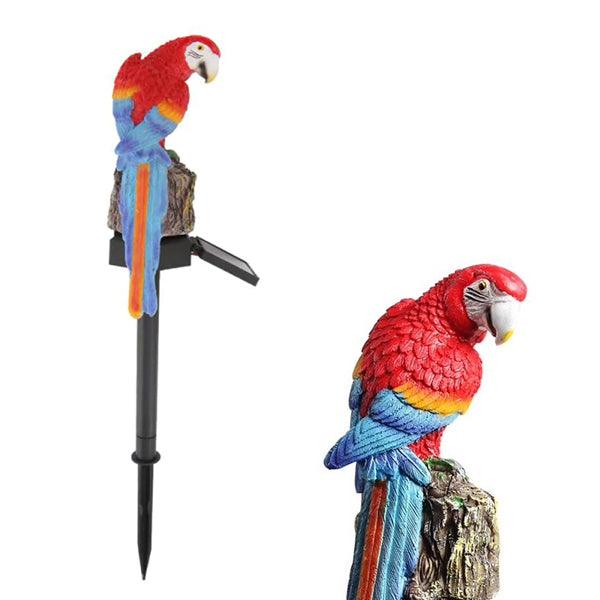 Solar parrot light