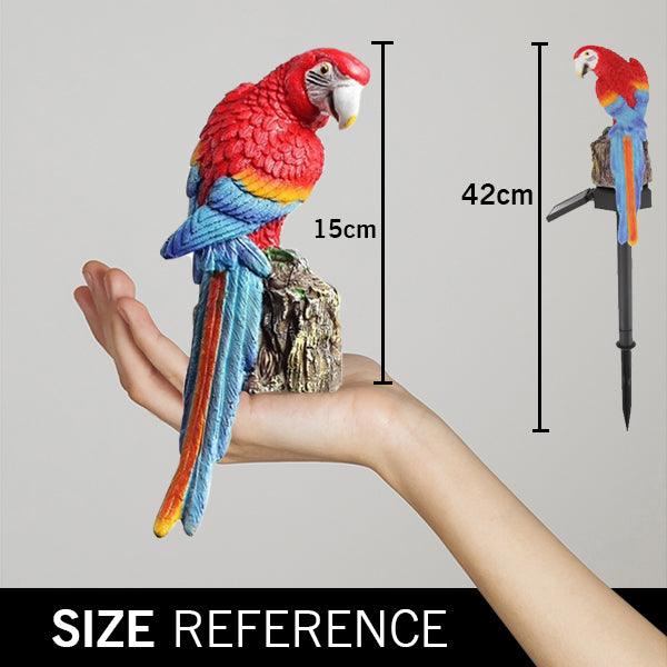 Solar parrot light