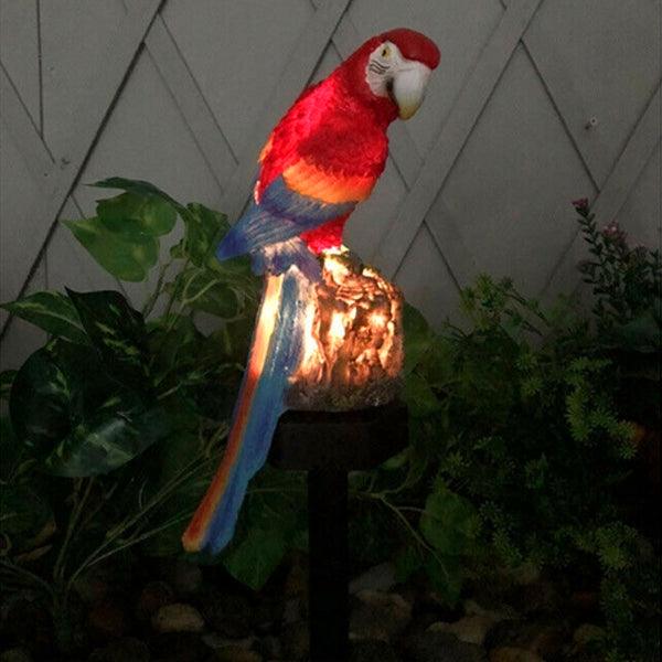 Solar parrot light