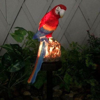 Solar parrot light