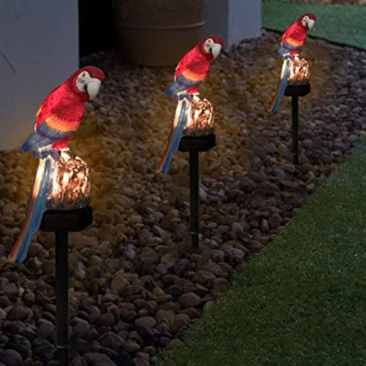 Solar parrot light