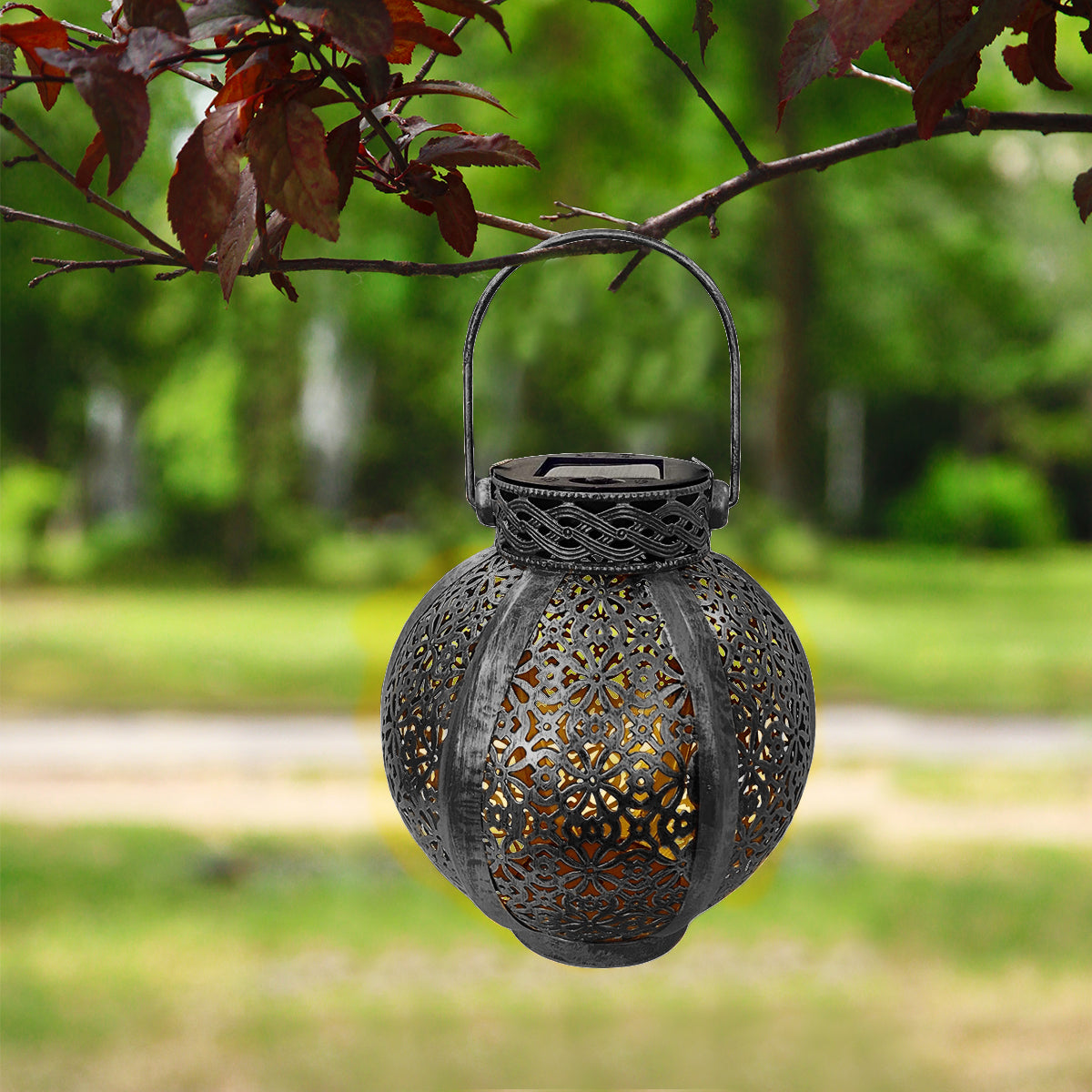 Solar Metal Hanging Lights | Home Decoration Hanging Lights – Solar For ...