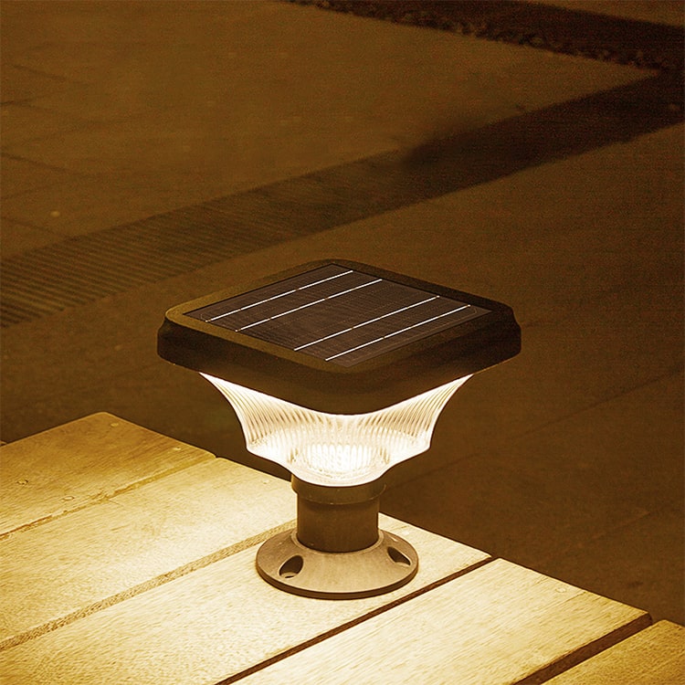 Modern Outdoor Pillar Lights | Solar Square Pillar Light – Solar For Nature