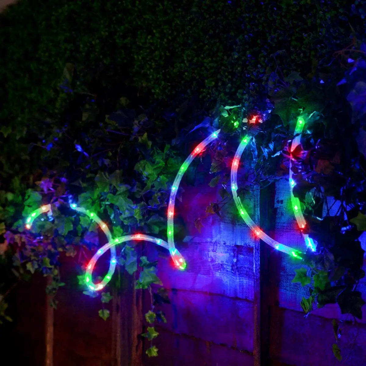 Solar Led Rope Lights Multicolour (50 Led) Epyz Solar For Nature