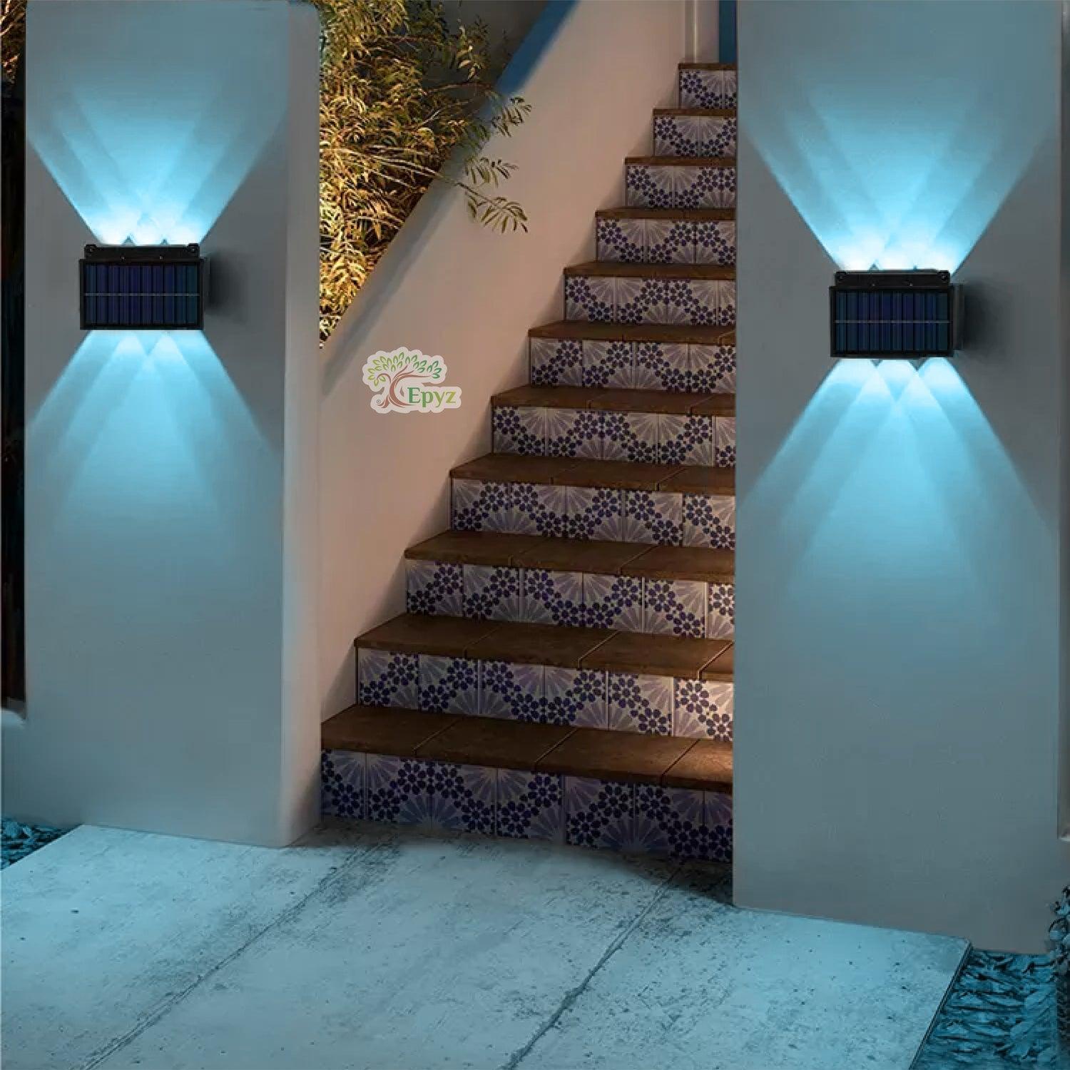 Led Wall Lights | Solar Multicolor Wall Lights