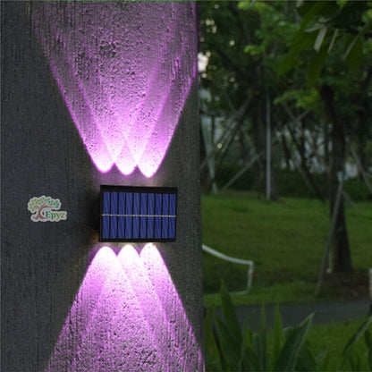 Led Wall Lights | Solar Multicolor Wall Lights